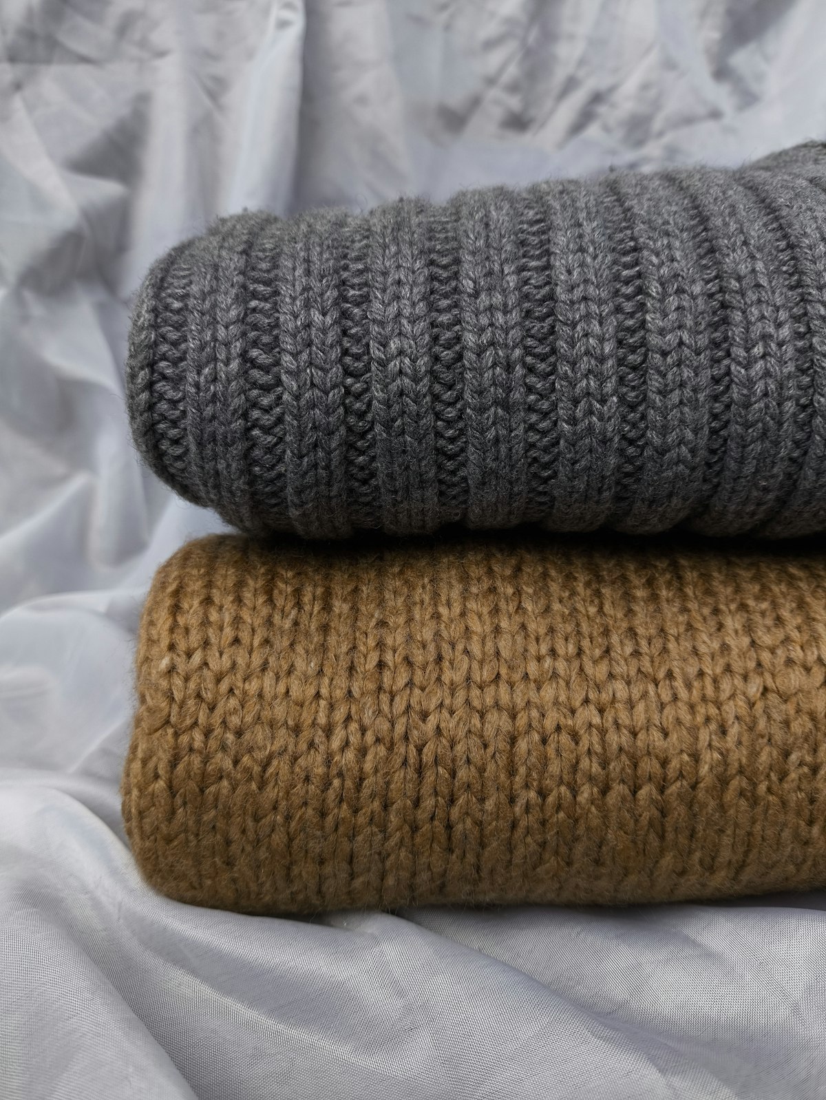 The Scarf — folded knits